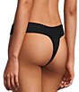 Color:Taupe/Coffee/Black - Image 4 - BreatheSoft Natural Rise Thong 3-Pack
