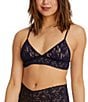 Color:Navy - Image 3 - Signature Lace Lined Bralette