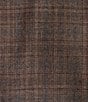 Color:Brown - Image 3 - Chicago Classic Fit Flat Front Plaid Pattern 2-Piece Suit