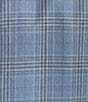 Color:Blue/Brown - Image 4 - Chicago Classic Fit Plaid Pattern Sport Coat