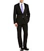 Color:Black - Image 1 - Chicago Classic Fit Pleated 2-Piece Tuxedo