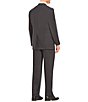 Color:Grey - Image 3 - Chicago Classic Fit Pleated Solid 2-Piece Suit