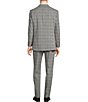 Color:Grey - Image 2 - Chicago Classic Fit Flat Front Performance Plaid 2-Piece Suit