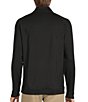 Color:Black - Image 2 - Luxury Performance Long Sleeve Quarter-Zip Solid Pullover