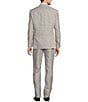 Color:Grey - Image 2 - New York Modern Fit Flat Front Solid 2-Piece Linen Suit