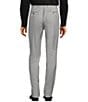 Color:Light Grey - Image 2 - New York Modern Fit Flat Front Twill Pattern Dress Pants