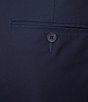 Color:Navy - Image 5 - State Street Essentials Straight Fit Flat Front Chino Pants