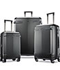 Color:Black/Gunmetal - Image 6 - Century Deluxe Hardside Carry-On Spinner Suitcase