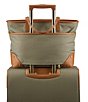 Color:Natural Tan - Image 2 - Luxe II Collection Softside Shoulder Travel Tote Bag