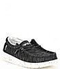 Color:Black - Image 1 - Boys' Wally Stretch Washable Slip-Ons (Toddler)