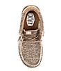 Color:Walnut - Image 5 - Boys' Wally Sport Knit Washable Slip-Ons (Toddler)