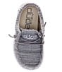 Color:Stone - Image 5 - Boys' Wally Linen Washable Elastic Slip-Ons (Toddler)