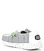 Color:Stone White - Image 3 - Boys' Wally Sox Washable Slip-Ons (Youth)