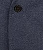 Color:Navy - Image 4 - Classic Fit Herringbone Knit Pattern Sport Coat