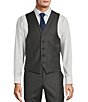 Color:Medium Grey - Image 1 - Classic Fit Solid Vest