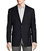 Color:Navy - Image 1 - Classic Fit Textured Pattern Sport Coat