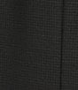 Color:Charcoal - Image 3 - Modern Fit Flat Front Mini Grid Pattern 2-Piece Suit