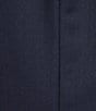 Color:Navy - Image 3 - Modern Fit Flat Front Solid Pattern 2-Piece Suit