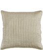 Color:Taupe - Image 1 - Channel Stitched Satin Euro Sham