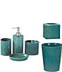 Color:Turquoise - Image 1 - Savannah Collection 6-Piece Southwestern Vanity Bathroom Accessory Set