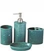 Color:Turquoise - Image 2 - Savannah Collection 6-Piece Southwestern Vanity Bathroom Accessory Set