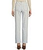 Color:Powder Wash - Image 2 - High Rise Ankle Crop Straight Jeans