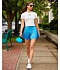 Color:Diva Blue - Image 5 - High Rise Pleated Tennis Skort