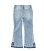 Color:Madelyn - Image 2 - Little Girls 4-6X High-Rise Flare-Leg Jeans