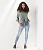 Color:Tadd - Image 4 - Throwback Destructed High Rise Skinny Jeans