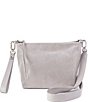 Color:Light Grey - Image 1 - Ashe Silver Hardware Crossbody Bag