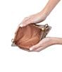 Color:Taupe - Image 4 - Double Taupe Snakeskin Taupe Darcy Leather Crossbody Bag