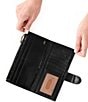 Color:Black - Image 3 - Dunn Leather Continental Wallet