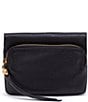 Color:Black - Image 1 - Fern Leather Bifold Wallet