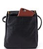 Color:Black - Image 2 - Fern Leather Crossbody Bag