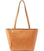 Color:Natural - Image 1 - Haven Leather Tote Bag