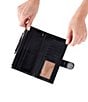 Color:Black - Image 3 - Max Leather Continental Wallet
