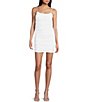 Color:Ivory - Image 1 - Lace Ruched Bodice Bodycon Dress