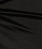Color:Black - Image 4 - Rosette Trim V-Neck Long Dress