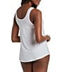 Color:White - Image 2 - Harper Solid Knit Sleeveless Coordinating Bridal Tank