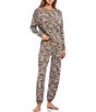 Color:Camo - Image 1 - Star Seeker Brushed Jersey Camo Coordinating Lounge Set