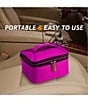 Color:Pink - Image 2 - Portable Oven and Food Warmer Expandable Lunch Tote Bag 12V Car Plug