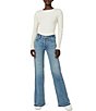 Color:Freestyle - Image 3 - Rosie High Rise Wide Leg Jeans