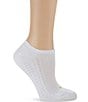 Color:White - Image 2 - Air Cushion Sport Mesh Top No-Show Socks, 3 Pack