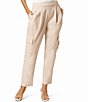 Color:Linen - Image 1 - Chinosoft Tapered Cargo Pants