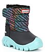 Color:Xray Navy - Image 1 - Girls' Intrepid Logo Cold Weather Snow Boots (Infant)