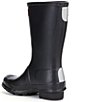 Color:Black - Image 3 - Kids' Original Matte Waterproof Buckle Strap Rain Boots (Youth)
