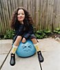 Color:Black - Image 6 - Kids' Original Matte Waterproof Buckle Strap Rain Boots (Youth)