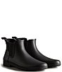 Color:Black - Image 2 - Refined Chelsea Waterproof Rain Boots