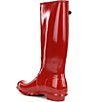 Color:Military Red - Image 3 - Women's Original Tall Gloss Buckle Strap Rain Boots