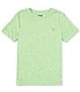 Color:Faded Green - Image 1 - Big Boys 8-20 Short Sleeve Crewneck Cloud Slub T-Shirt